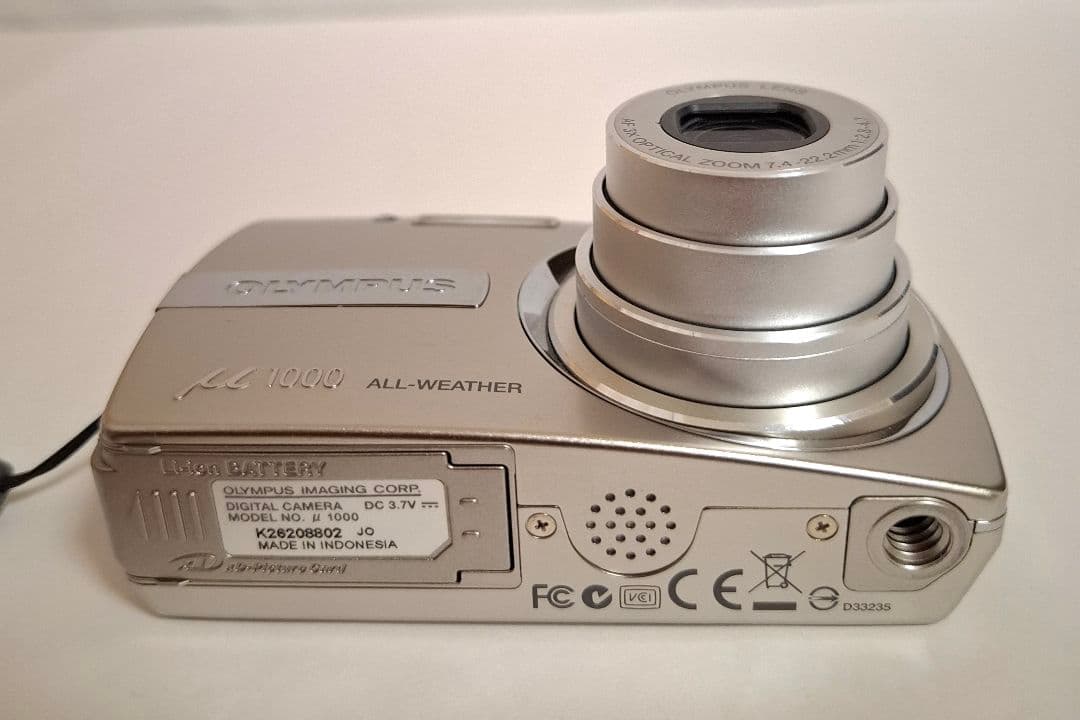 [美品] オリンパス OLYMPUS μ(ミュー)1000 デジタルカメラ