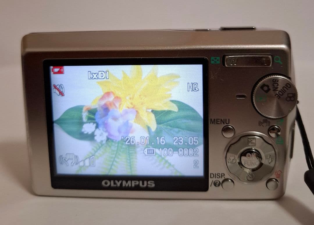 [美品] オリンパス OLYMPUS μ(ミュー)1000 デジタルカメラ