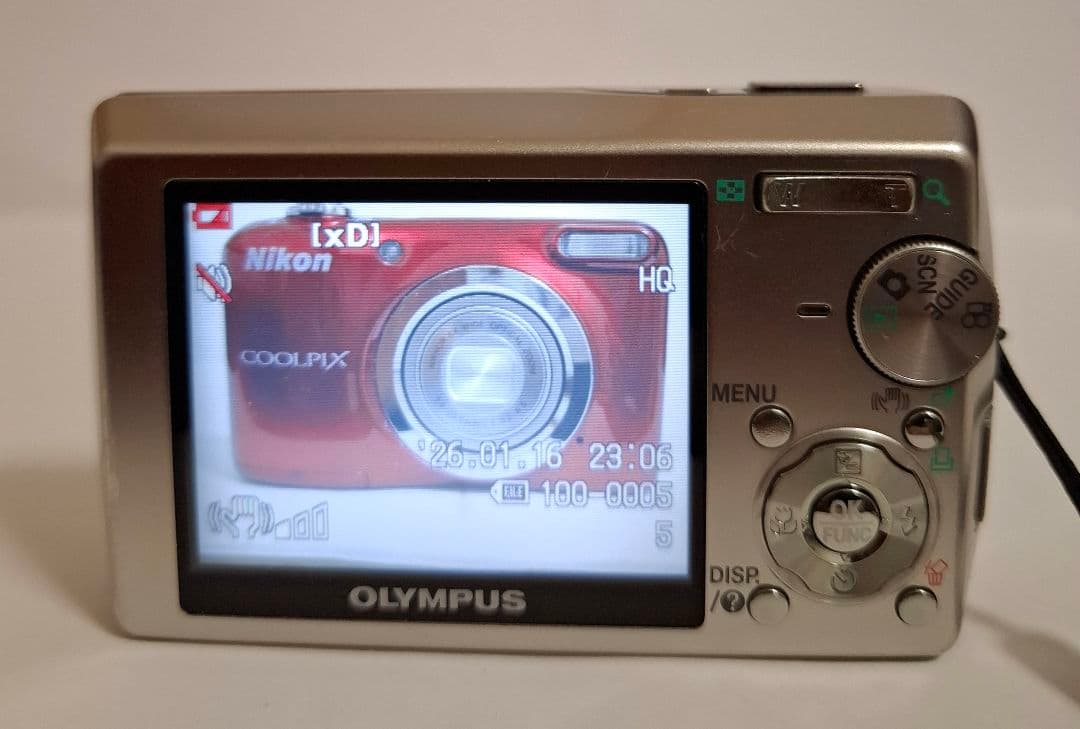 [美品] オリンパス OLYMPUS μ(ミュー)1000 デジタルカメラ