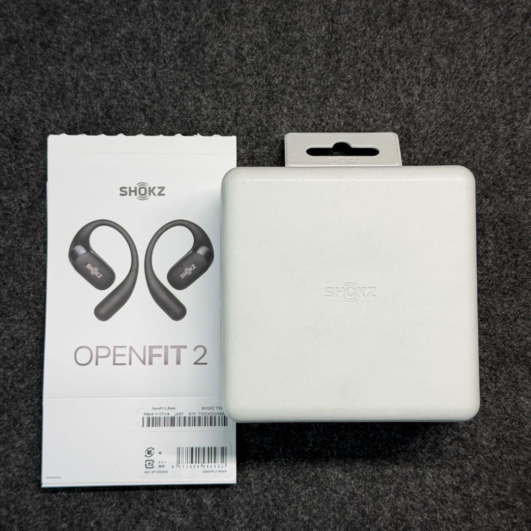 中古 即納 Shokz OPENFIT2 ワイヤレスイヤホン