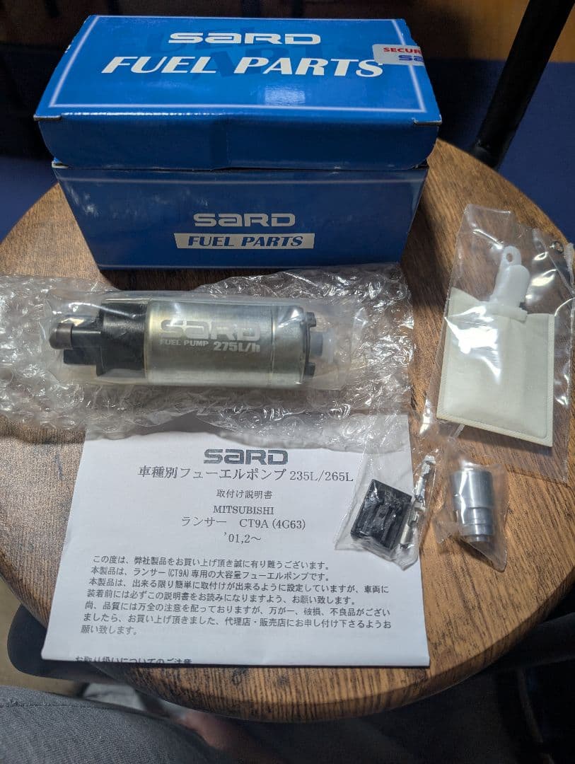 燃料ポンプ サード SARD フューエルポンプ CT9A 275L