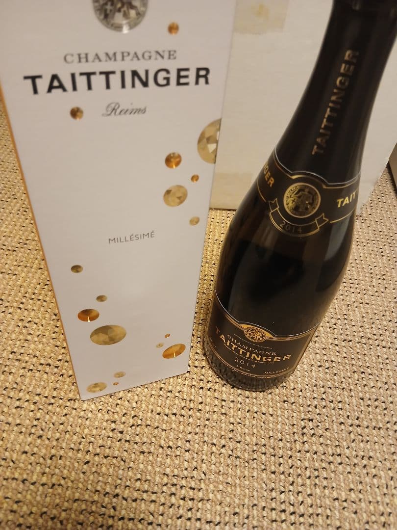 【ボックス付】テタンジェ　ブリュット　ミレジメ　2014