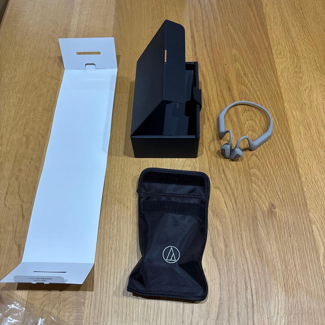 【美品】骨伝導ヘッドホン　audio-technica ATH-CC500BT