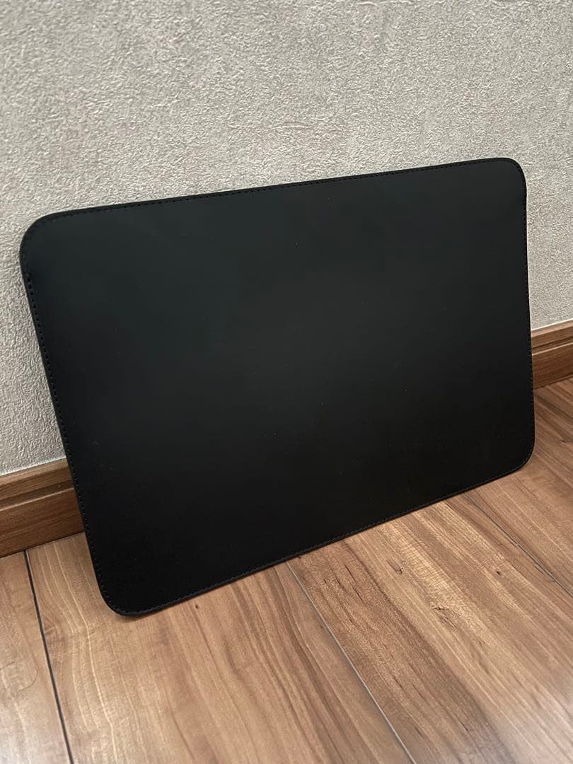 Drip ドリップ 14インチ MacBook レザー スリーブケース ブラック