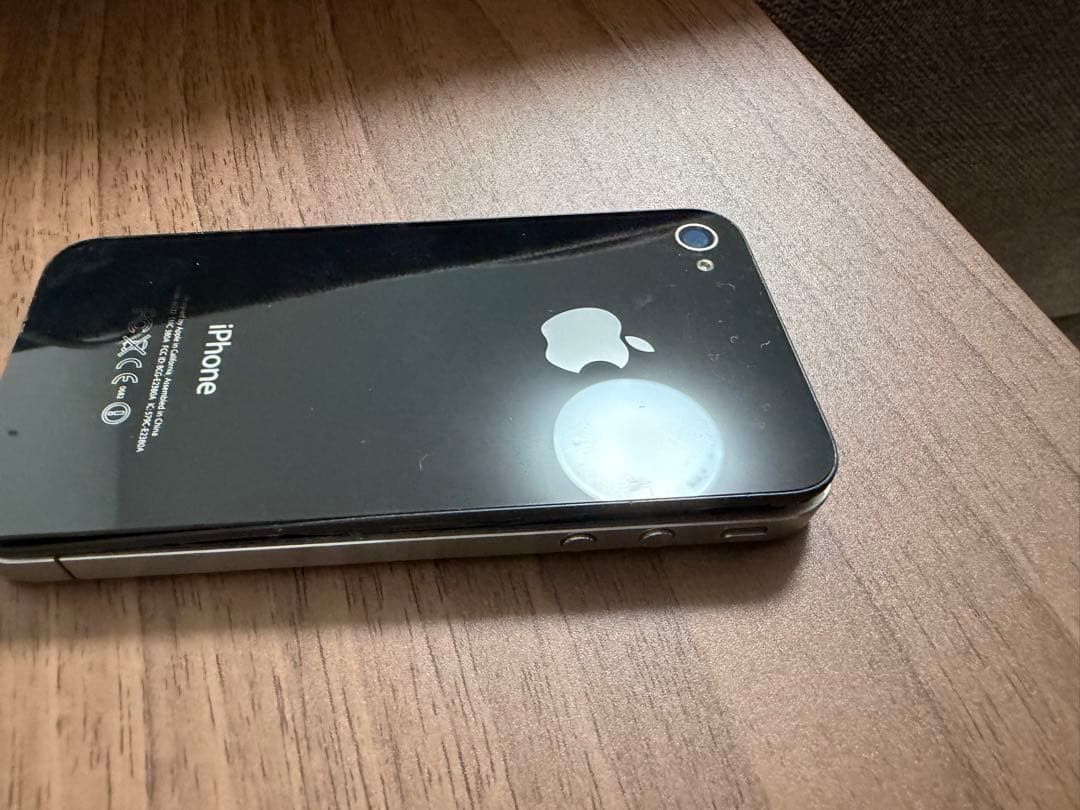 iPhone 4 ブラック 傷あり ジャンク