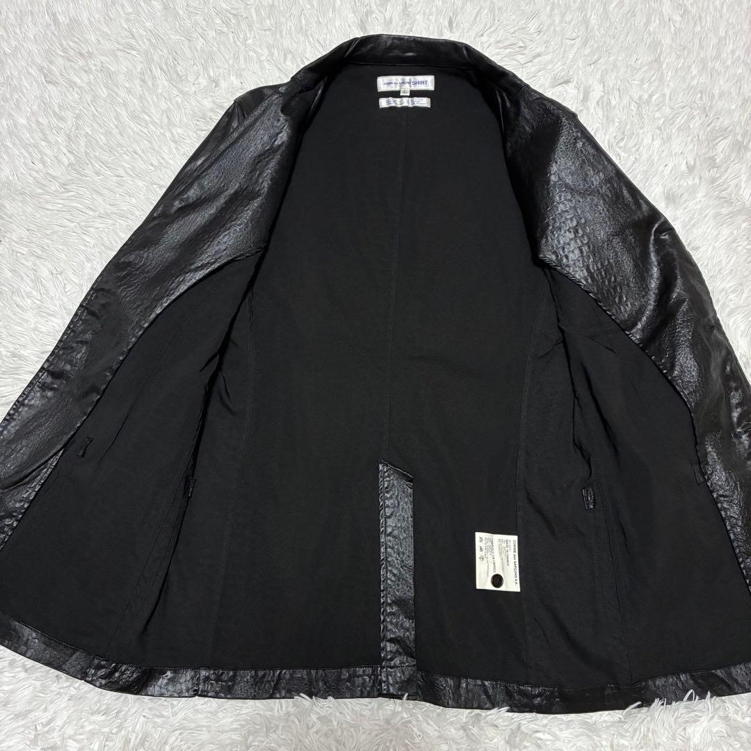 コムデギャルソン　テーラードジャケット　セミロング　フランス製