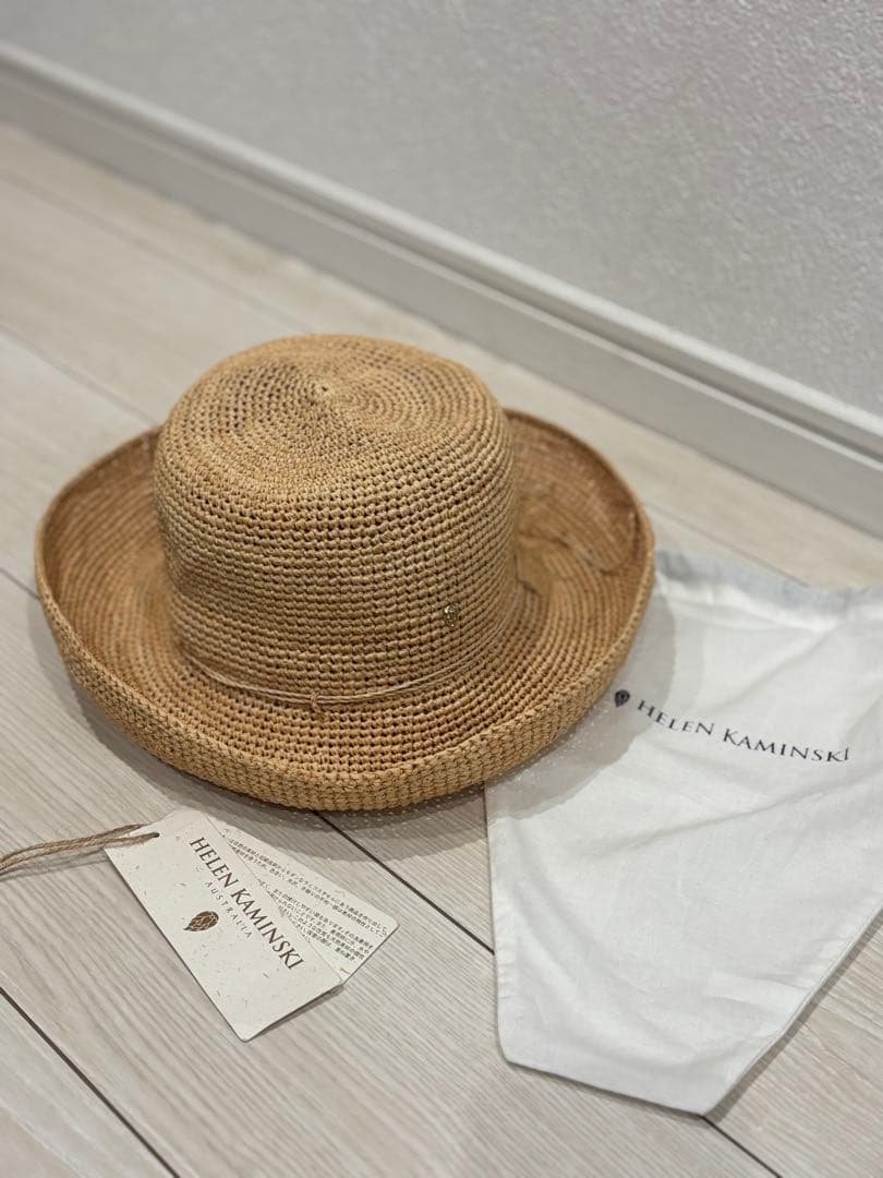 HELEN KAMINSKI 新品同様 プロバンス10 ナチュラル ラフィア