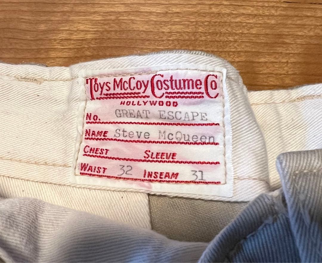 TOYS McCOY(トイズマッコイ) マックイーン トラウザース チノパン