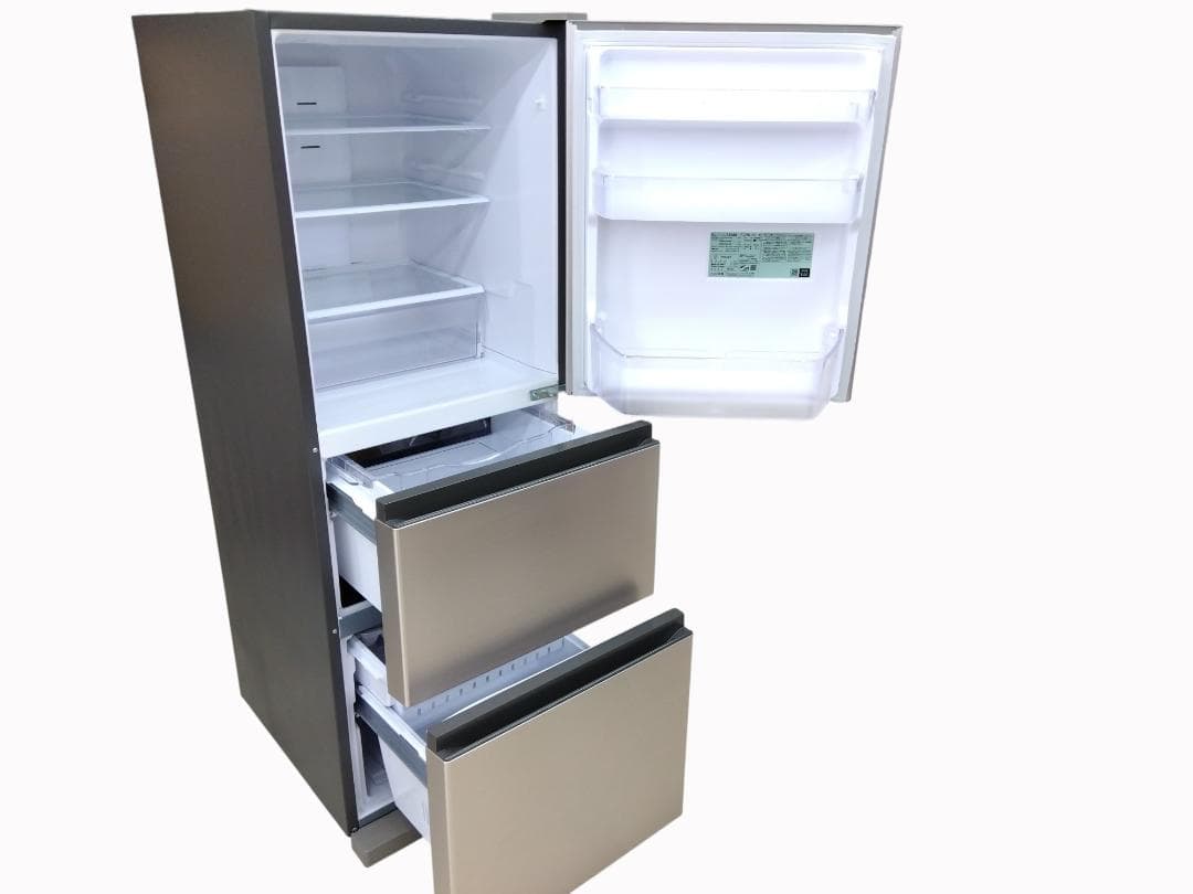 福井県近県送料無料 3ドア冷蔵庫 265L 2022年製 日立 R-27RV