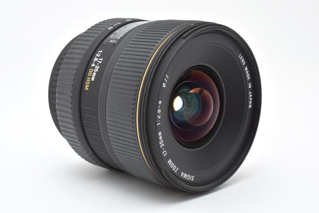 レンズ(ズーム) Sigma 17-35mm F2.8-4 EX DG HSM Canon