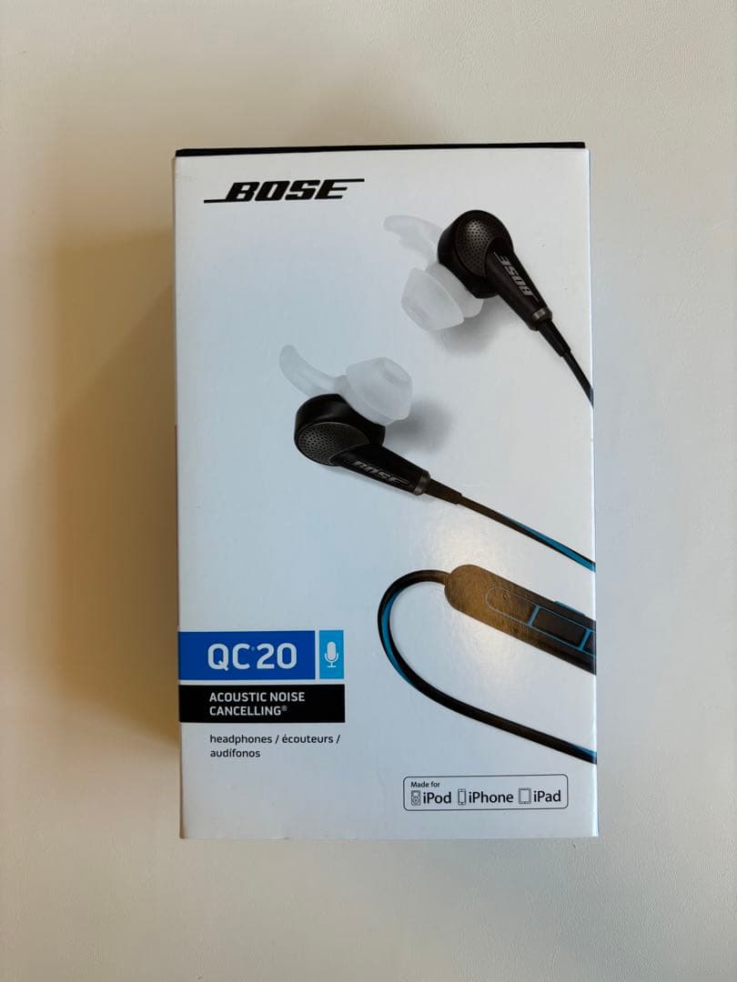 BOSE QuietComfort20 QC20 ノイズキャンセリング イヤホン