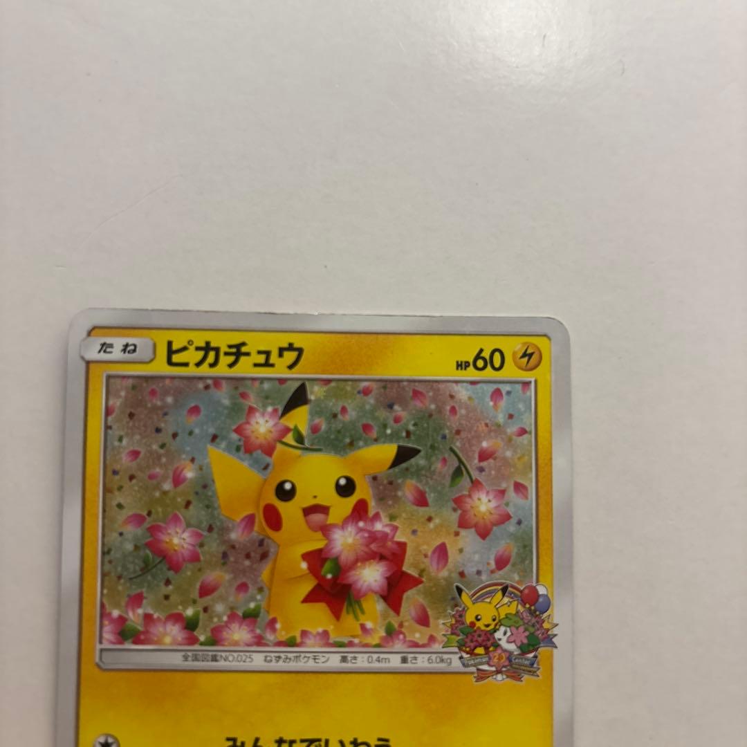 ピカチュウ：ポケモンセンター20周年記念キャンペーン PROMO おまけあり