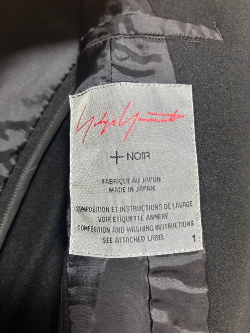 ヨウジヤマモトプリュスノアール NR-J05-106