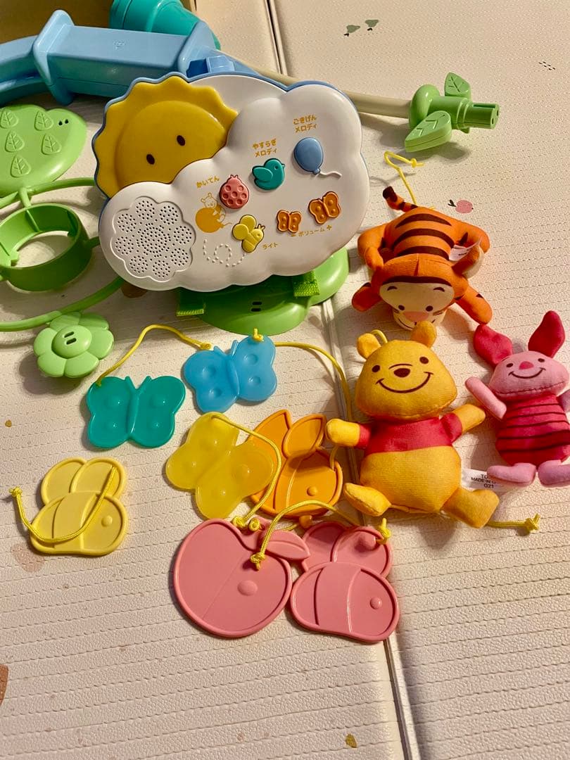 美品　プー　メリー　6WAY くまのプーさん