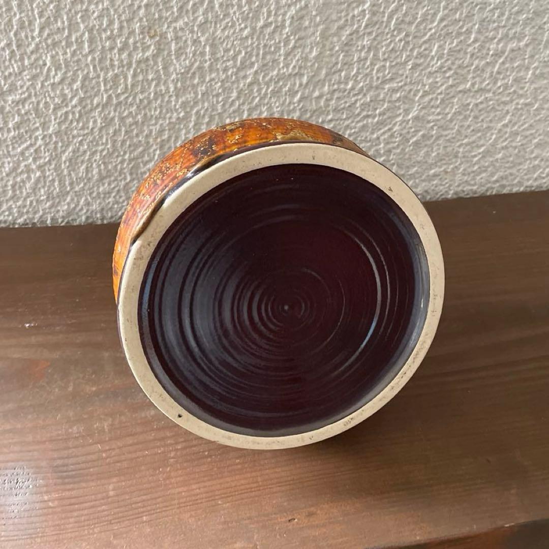 FAT LAVA ファットラバ ヴィンテージ花器 ドイツ花瓶 25cm