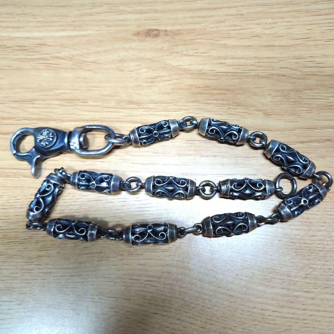 ウォレットチェーン 装飾パターン付き