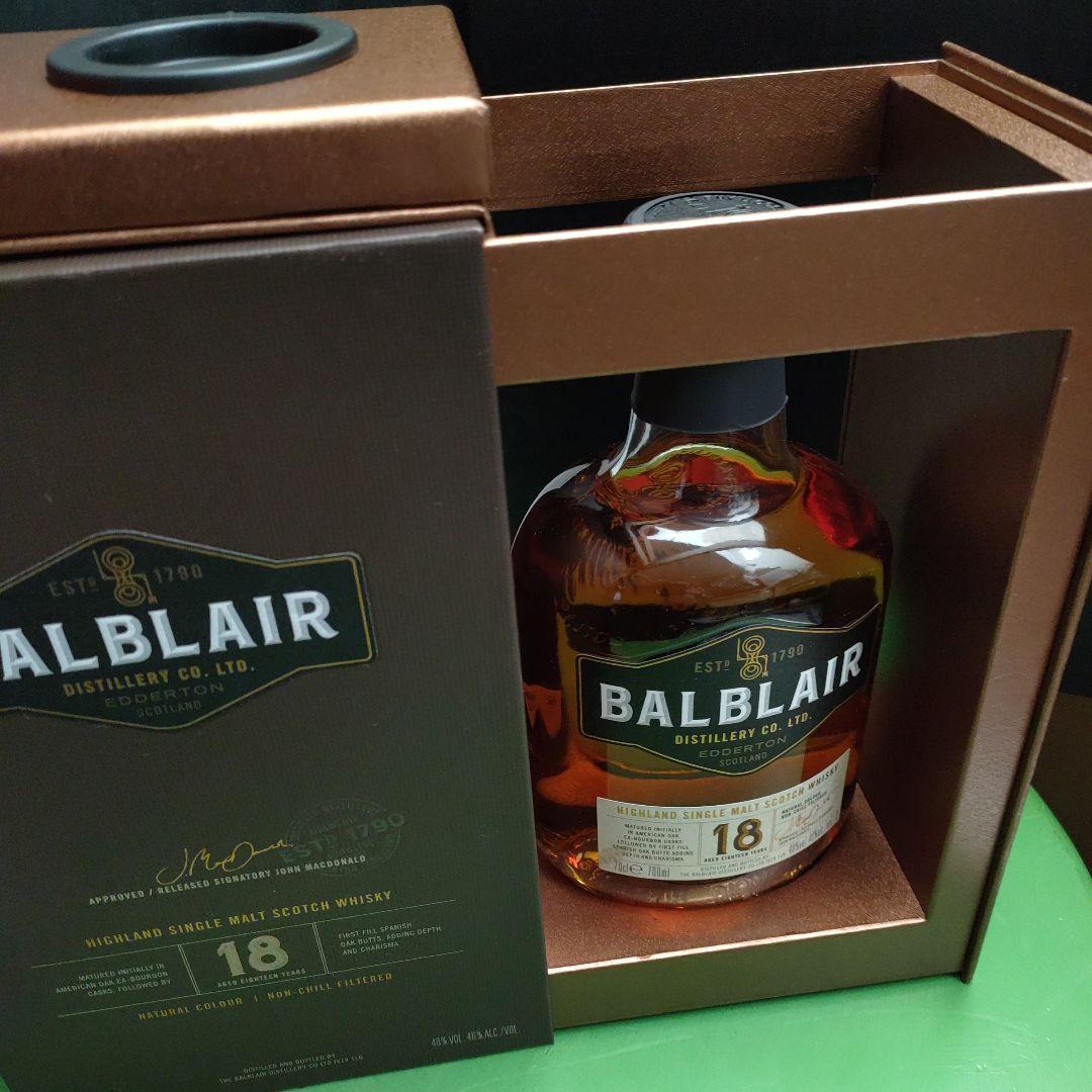 スコッチウイスキー　 バルブレア１８年