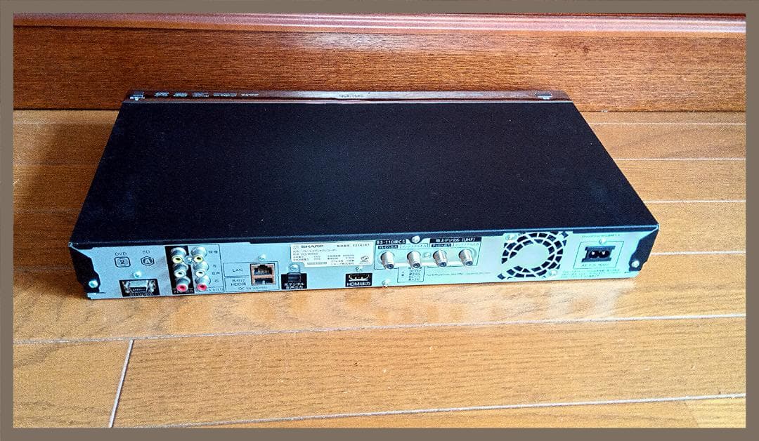SHARP BD-W560 W録画ブルーレイレコーダー 動作保証品