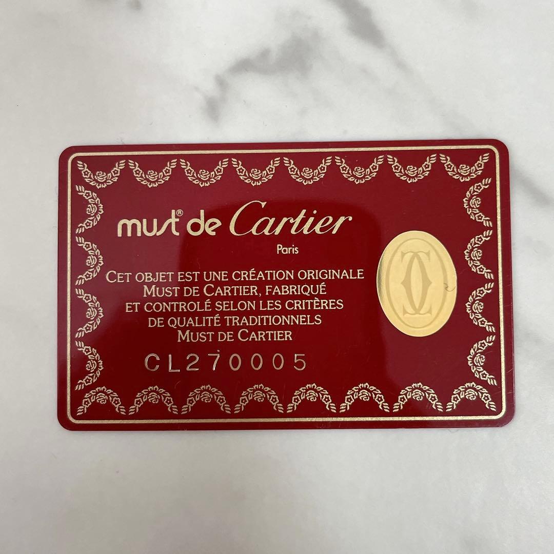 カルティエ クラッチバッグ セカンドバッグ ギャランティーカード