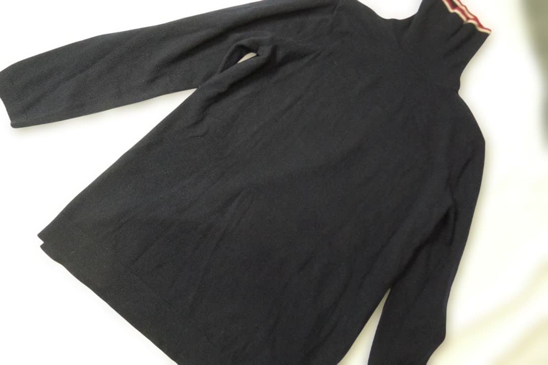 ユニクロ INES カシミヤ100％ タートル ニット チュニック 3XL