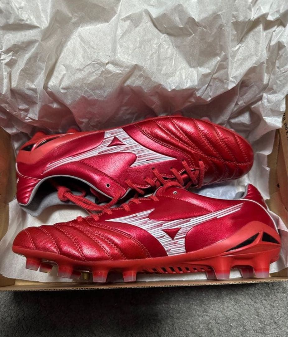 ミズノ モナルシーダ NEO III ELITE【ルビーレッド×ホワイト】新品