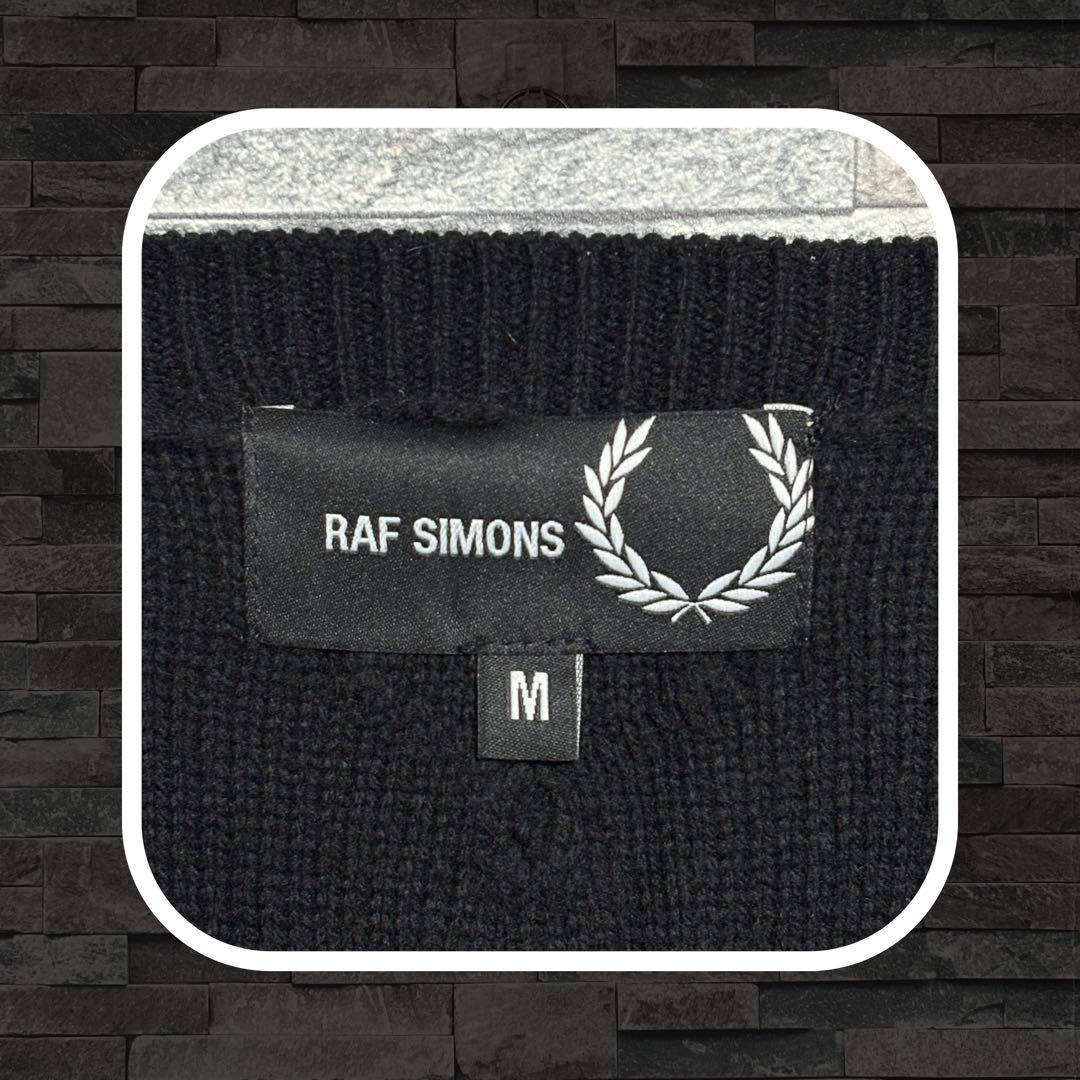RAF SIMONS×FRED PERRY Patch Cable Knit