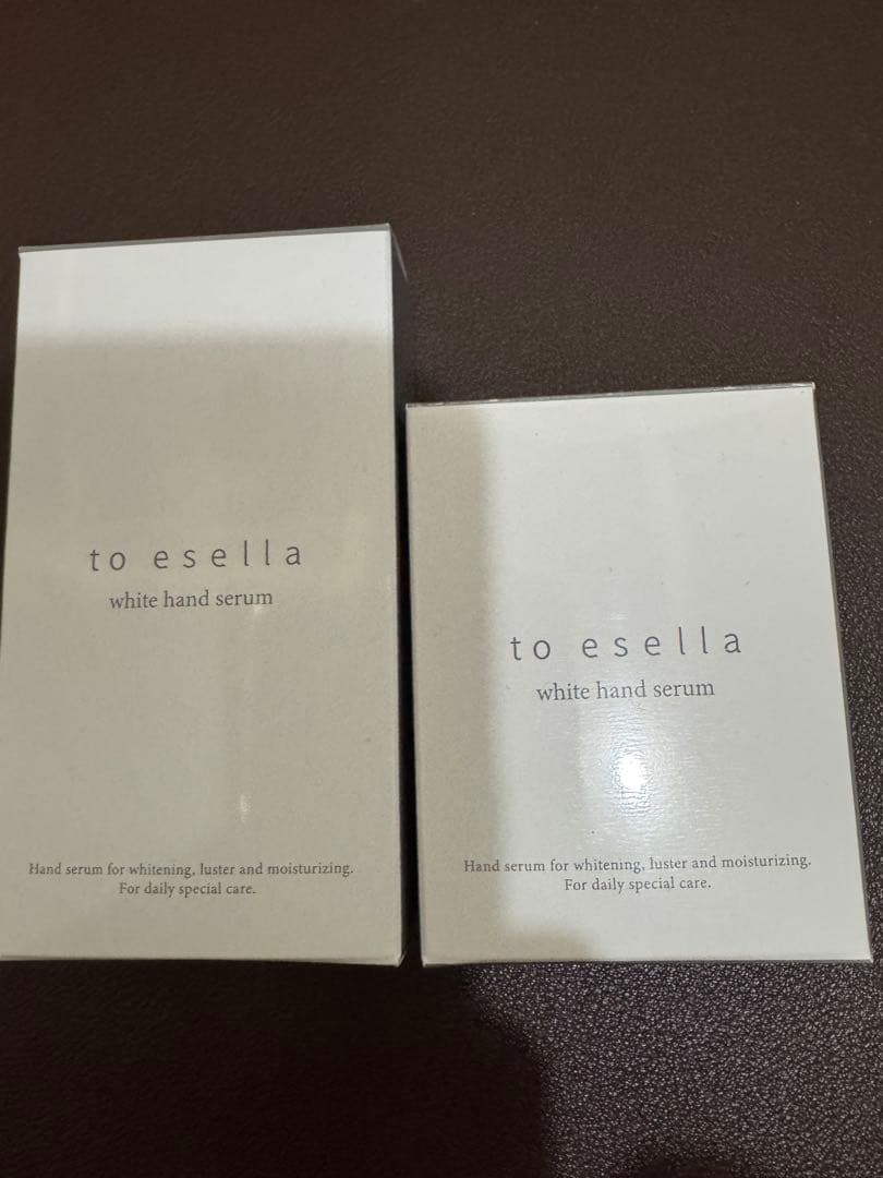 ★ここあんさん専用★ to esella ホワイトハンドセラム２本セット