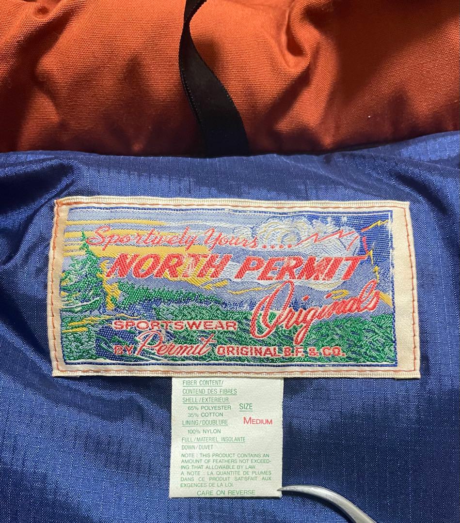 デッドストック ヴィンテージ ダウンジャケット NORTH PERMIT