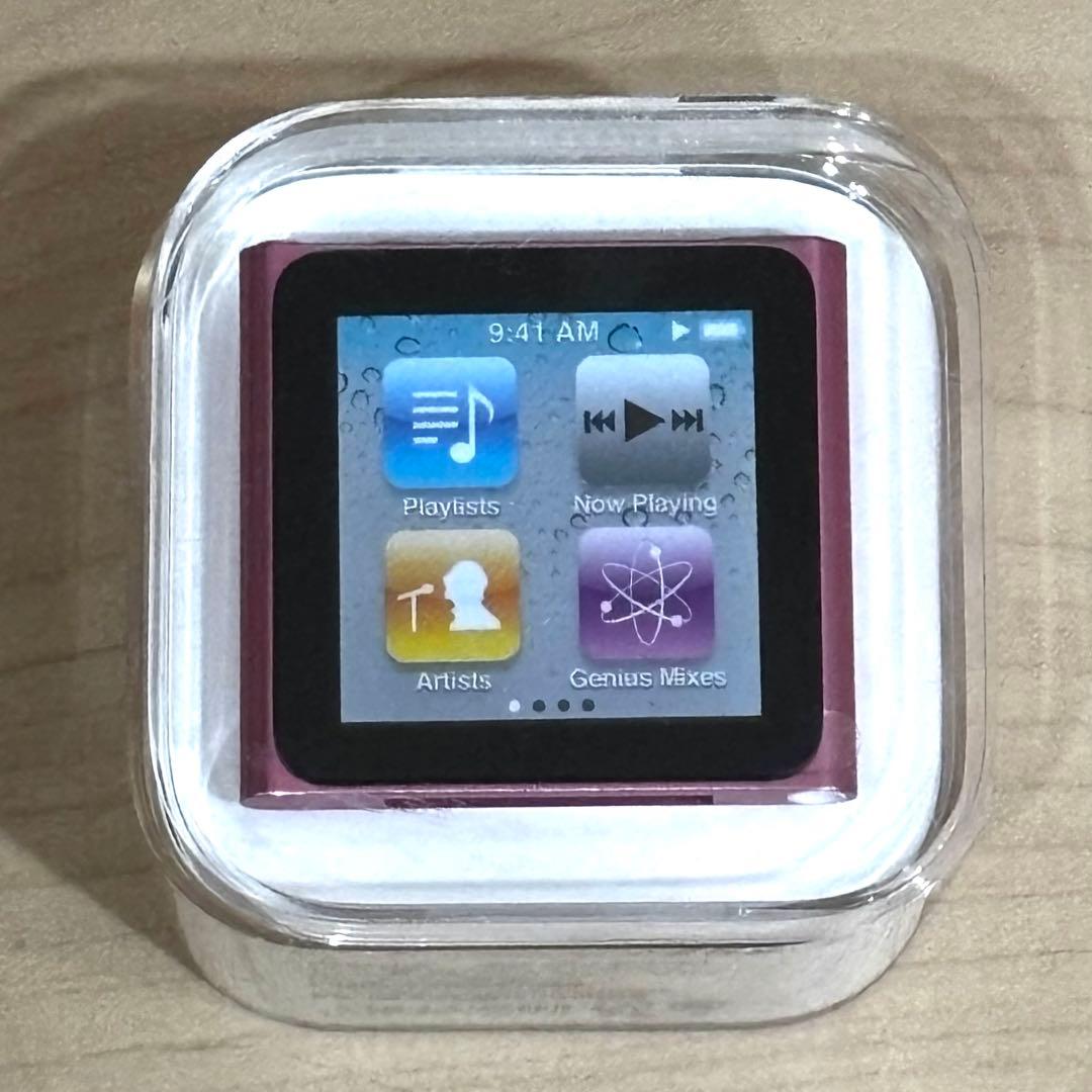 【未使用】　Apple　iPod　nano　第6世代　ピンク　MC692J/A