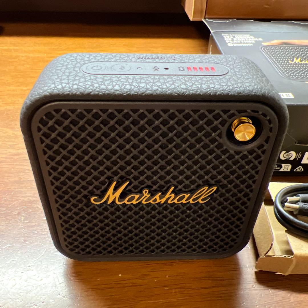 Marshall WILLEN Ⅱ ブラック　動作確認のみ美品
