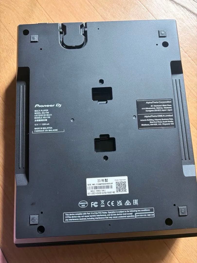 とーたる　美品Pioneer DJ XDJ-700 マルチプレーヤー2台