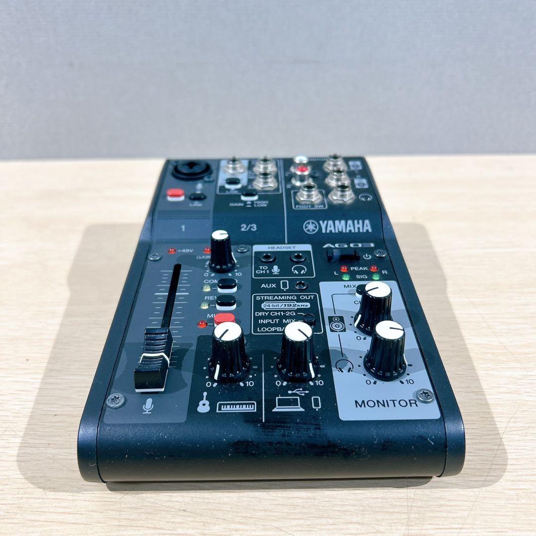 ★YAMAHA ウェブキャスティングミキサー AG03 ヤマハ 動作品