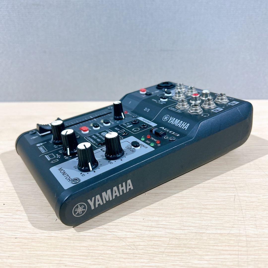 ★YAMAHA ウェブキャスティングミキサー AG03 ヤマハ 動作品