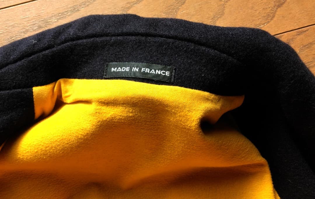 agnes b. homme アニエスベー オム フランス製Pコート(L/XL)