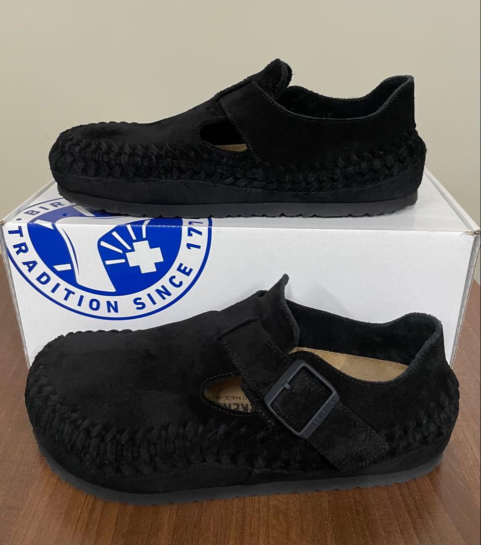 KITH × BIRKENSTOCK Braided London Black