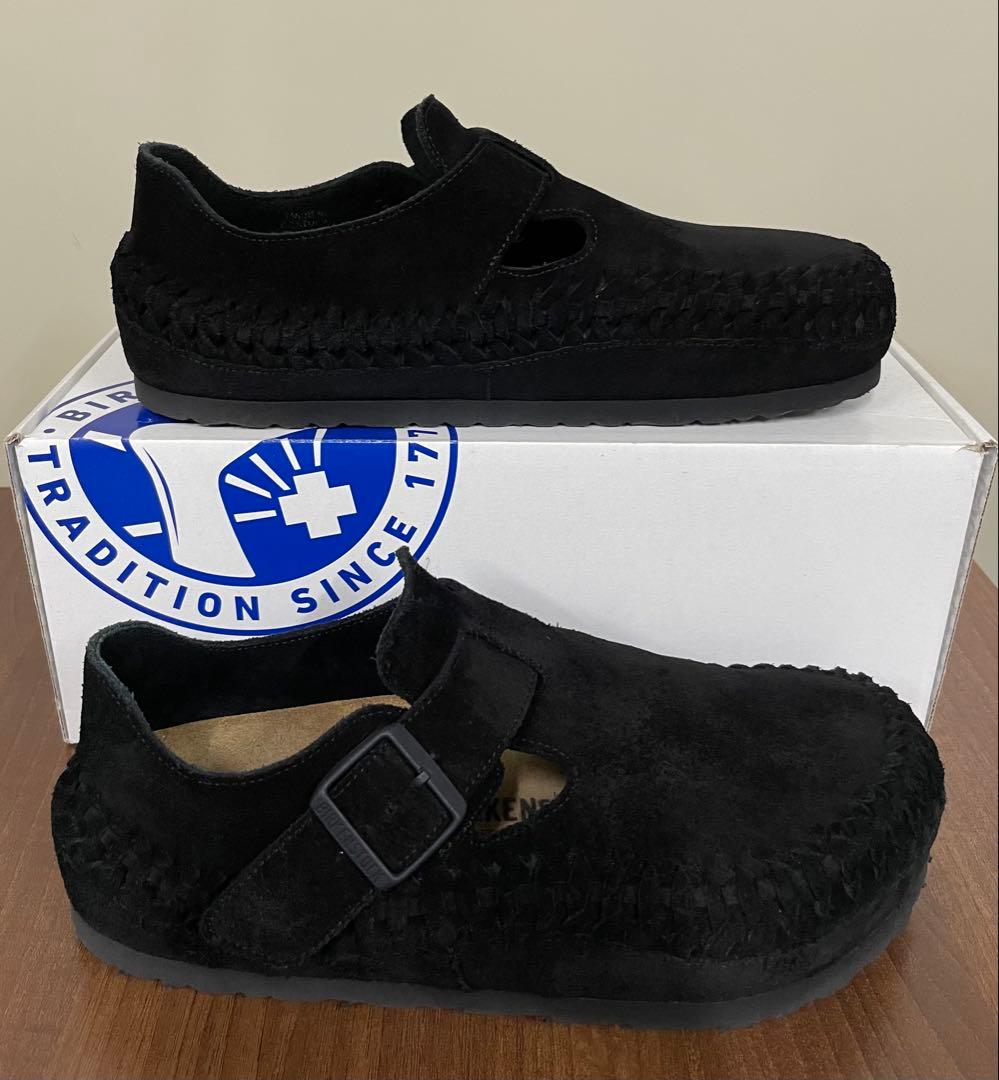 KITH × BIRKENSTOCK Braided London Black