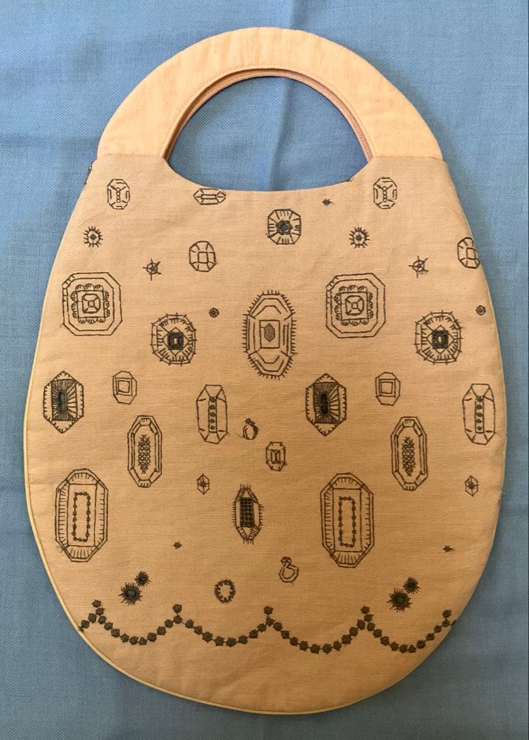 【新品】mina perhonen ミナペルホネン ジェマ エッグバッグ