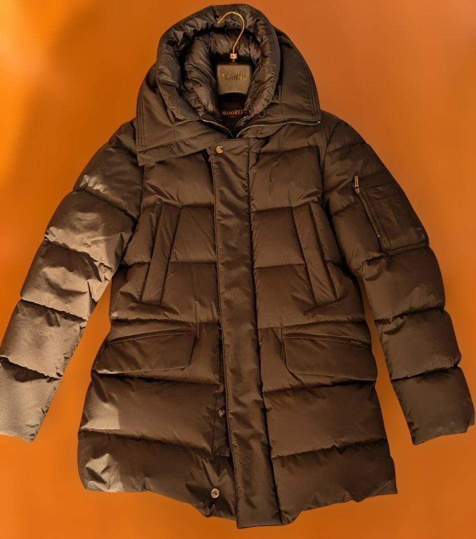 m*o様 MooRER ダウンジャケット Davide 46サイズ ブラック
