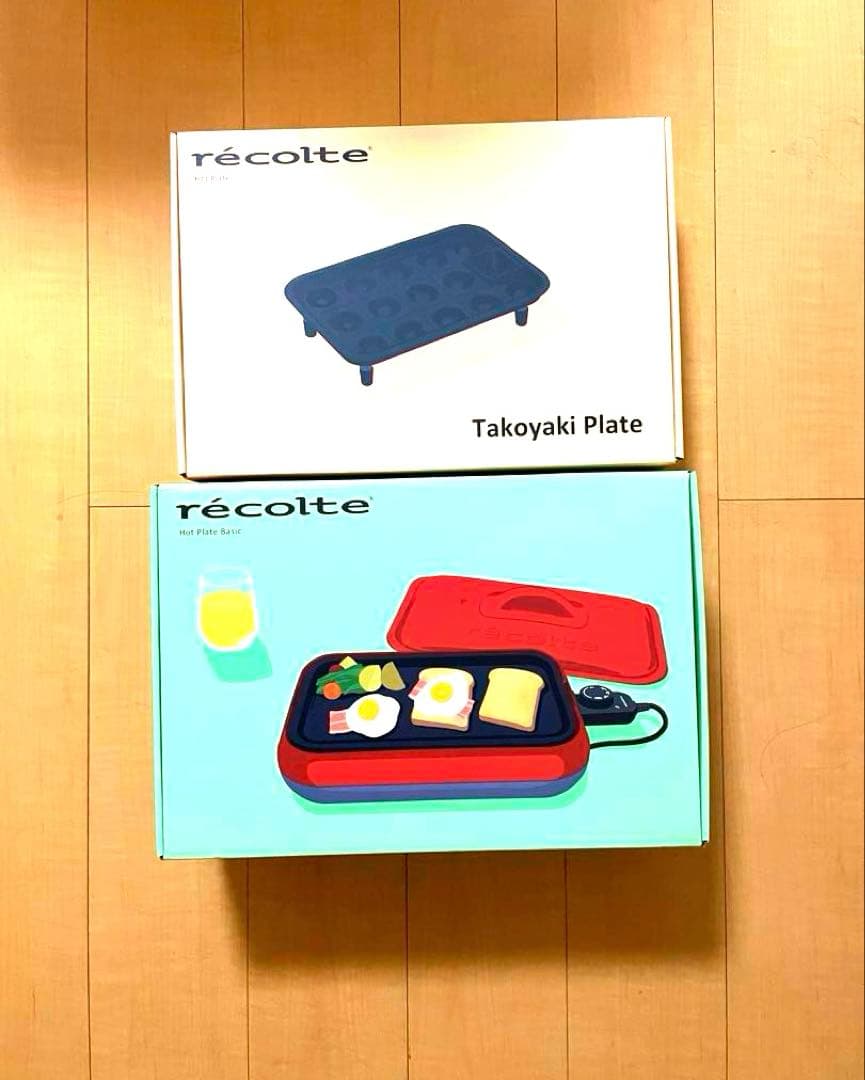 récolte ホットプレート RHP-1(R) レッド