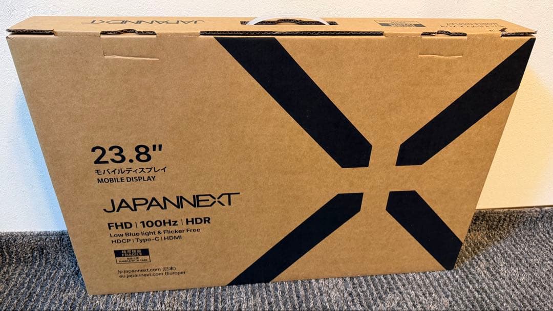 JAPANNEXT モバイルモニター JN-MD-IPS238F-C6