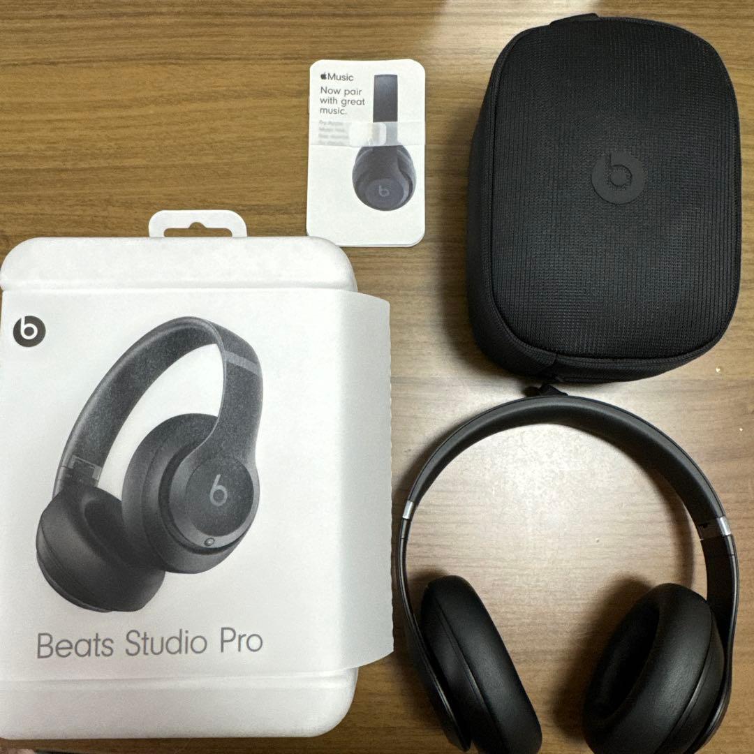Beats Studio Pro black 黒　ヘッドホン　説明必読