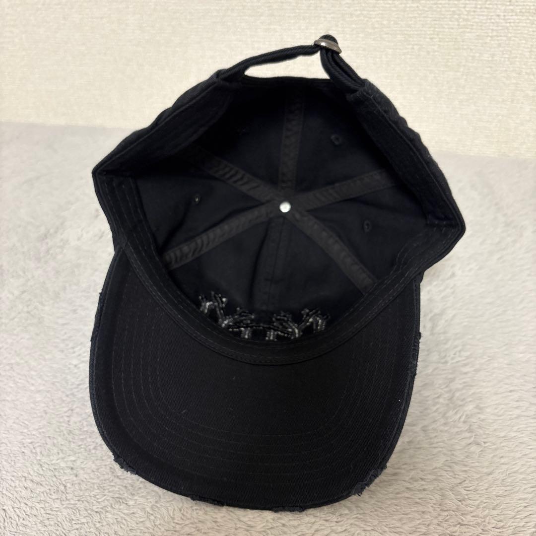 日本未発売 oMA NY NY BONES DISTRESSED CAP