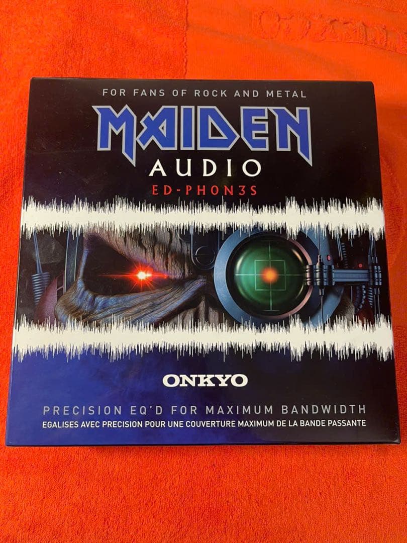IRON MAIDEN AUDIO ED-PHON3S ヘッドフォン　未使用品
