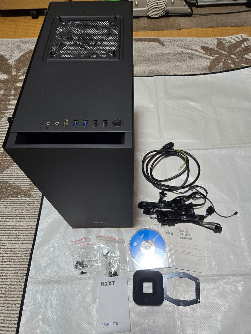 NZXT S340 ELITE ブラック PCミドルタワーケース