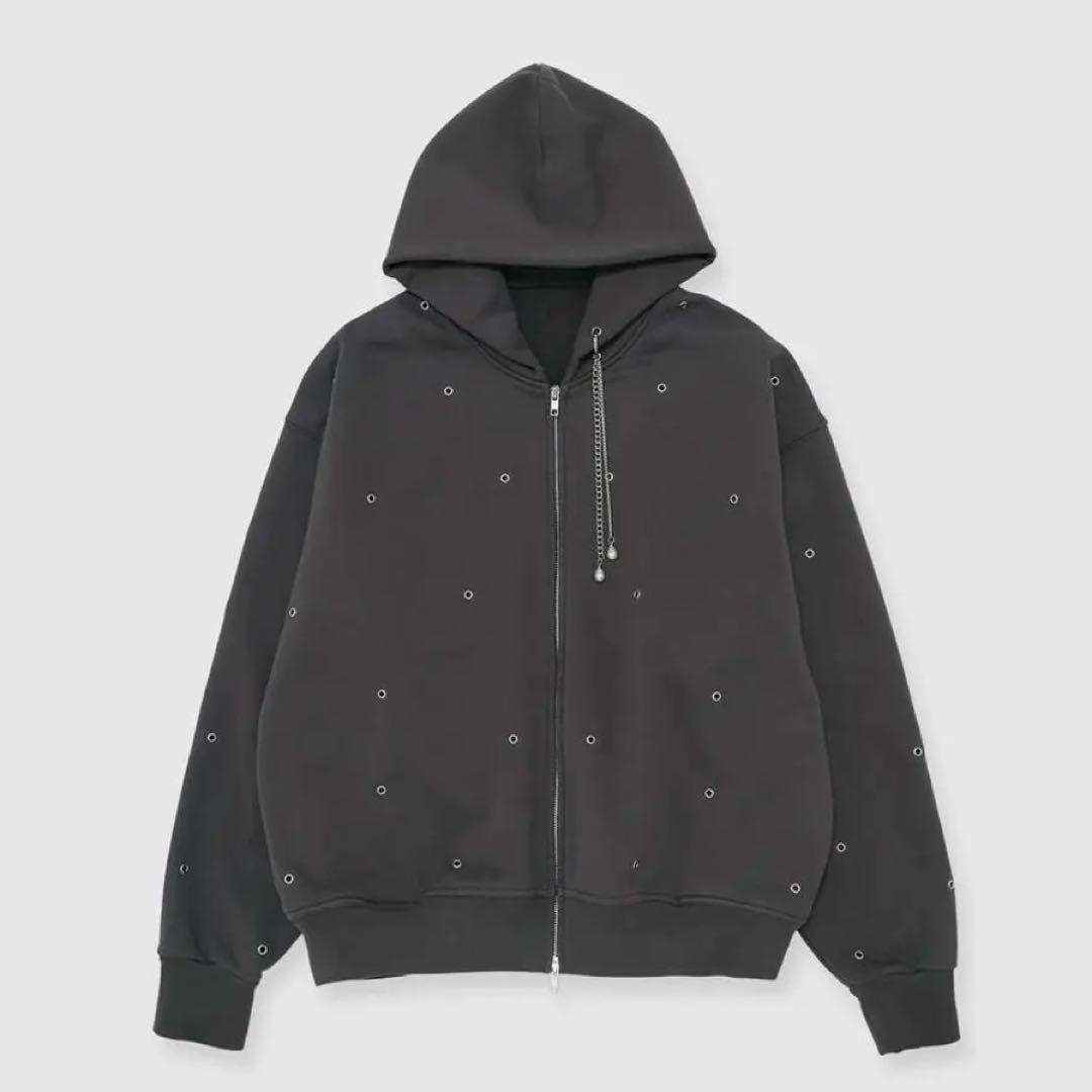JOSE MOON EYELET OVER HOODIE ジョゼムーン