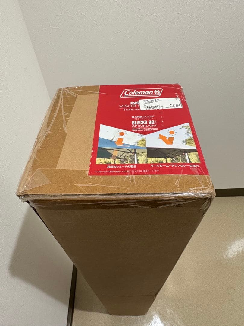 【新品未開封】コールマンシェード インスタントバイザーシェード L+サイズ