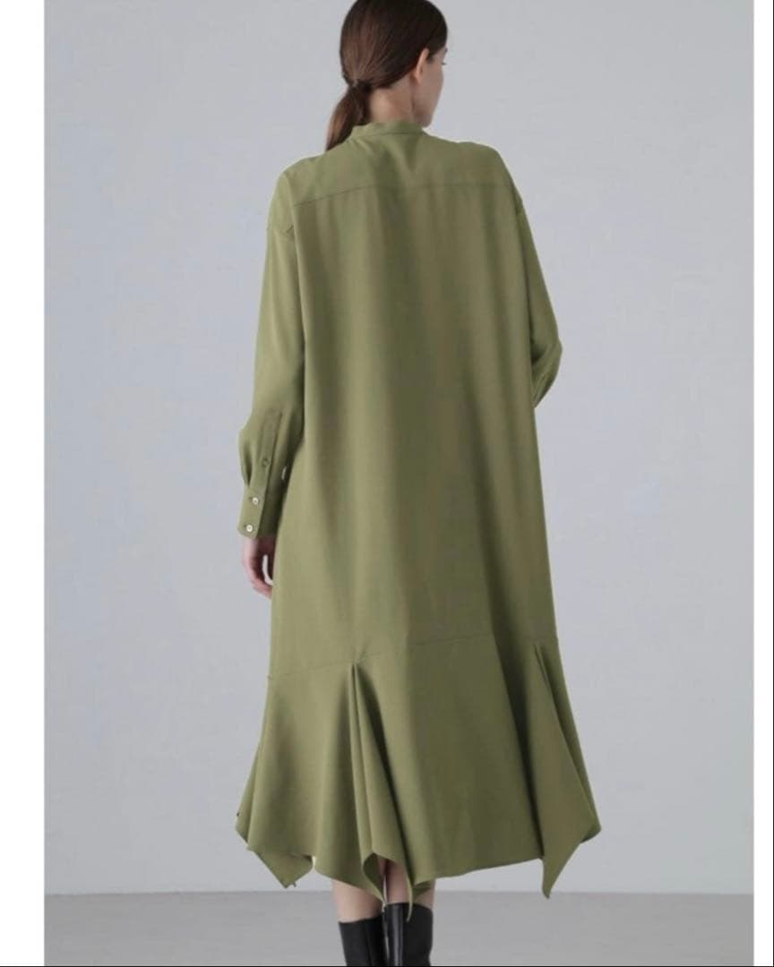 ADOREコンパクト2WAYワンピース ワンピース・ドレス カーキグリーン