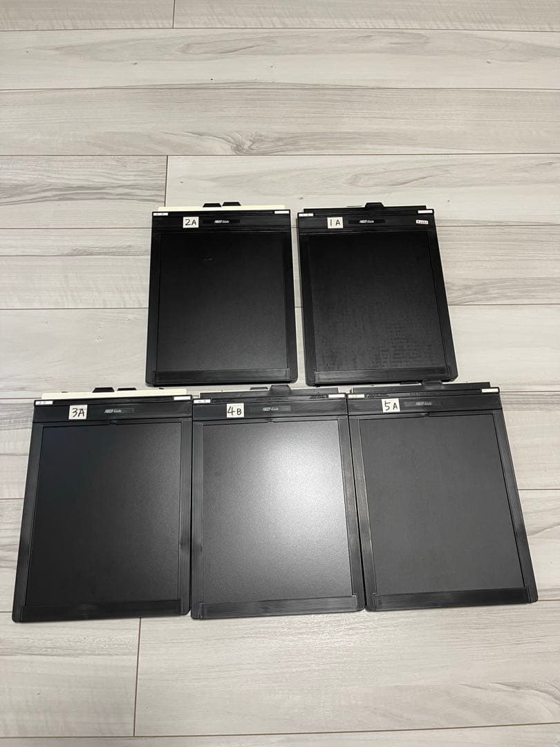 フィリデリィ　8x10 フィルムホルダー　計5枚