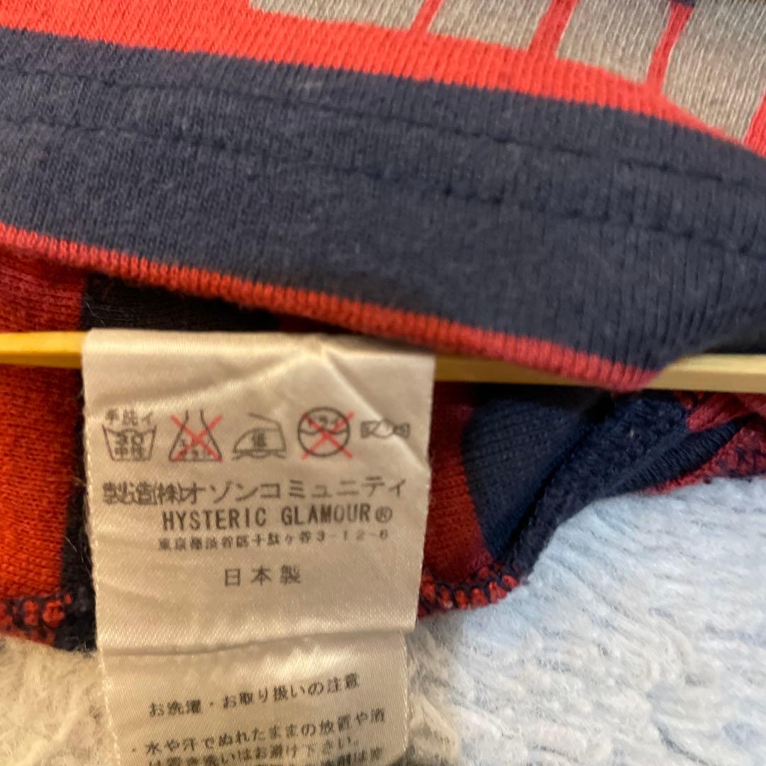 hysteric glamor　ボーダー　ロンT