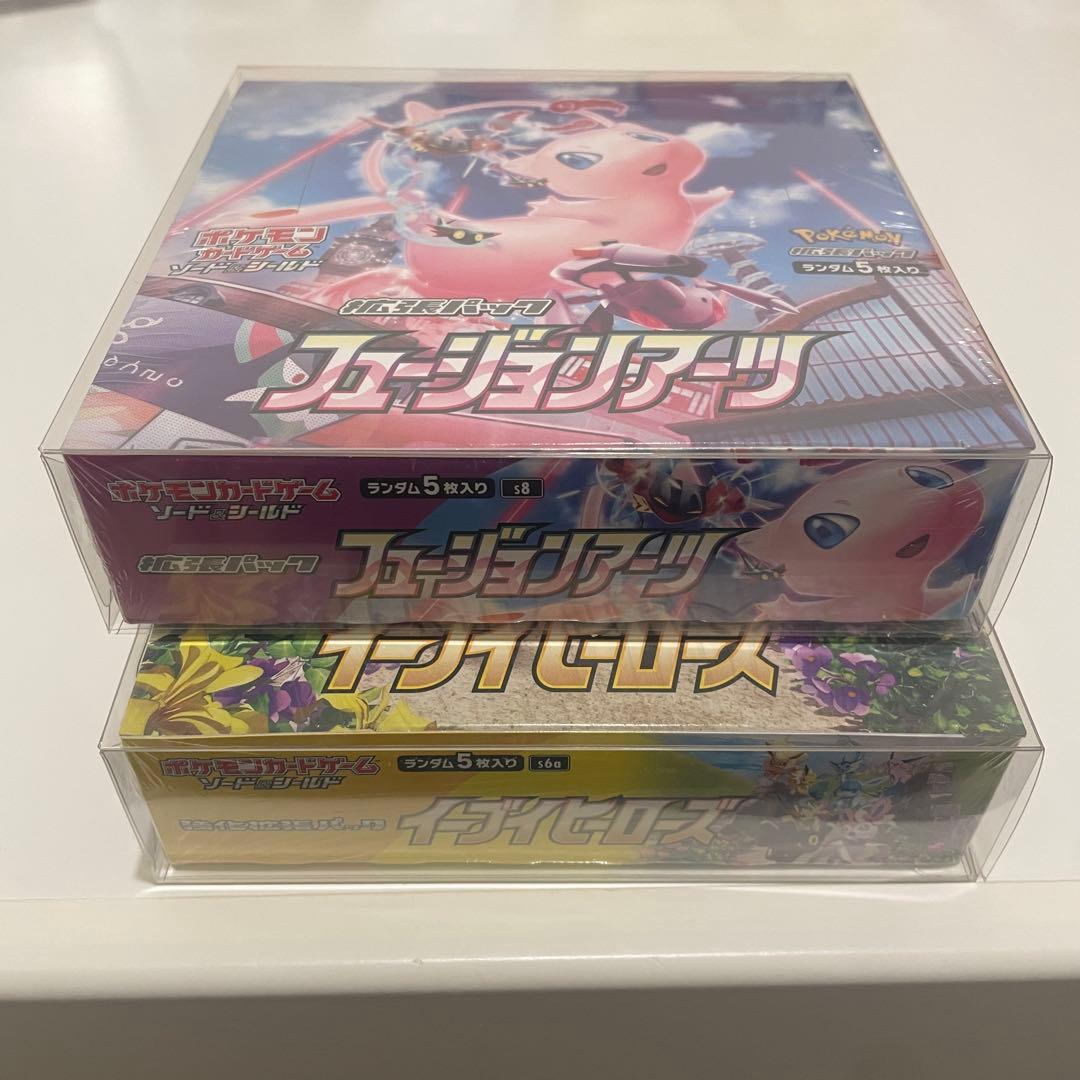 ポケモンカード　イーブイヒーローズ　 フュージョンアーツ2BOX シュリンク付き